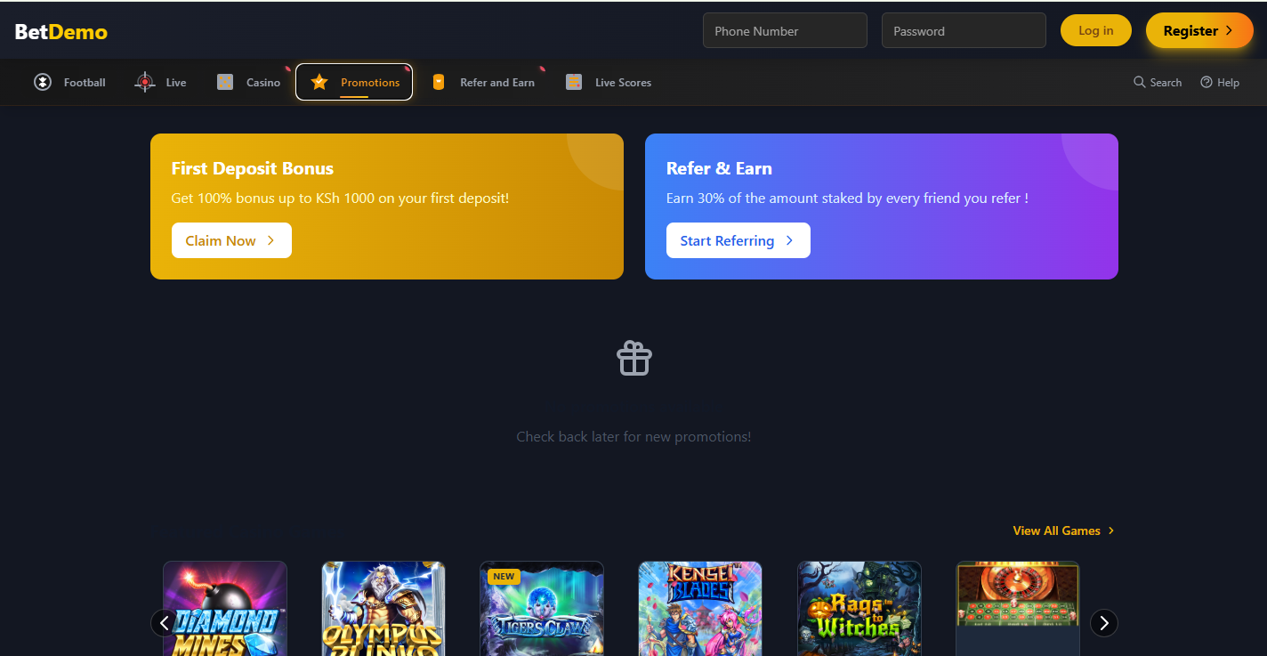 Sports Betting Platform