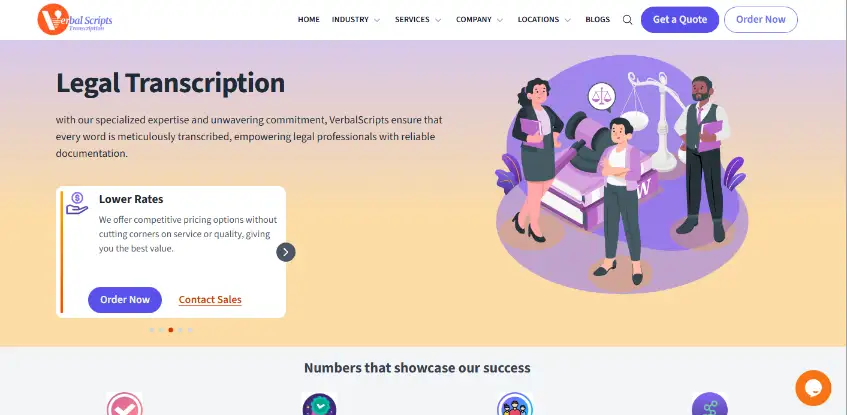 Verbal Scripts — Human Transcription Platform